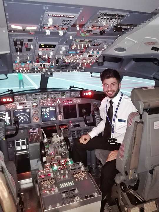 Cockpit de Ryanair
